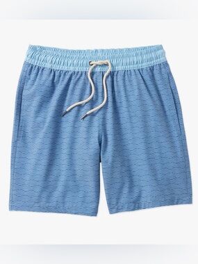 Fair Harbor Light Blue Bayberry Swim Trunks